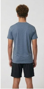 RATIO: Boy's training t-shirt - Stone Blue