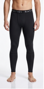 RATIO: Boy's Compression Pant - Black