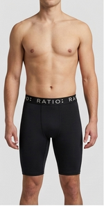 RATIO: Boy's Compression Short - Black