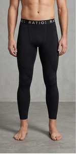 RATIO: Men's Compression Pant - Black